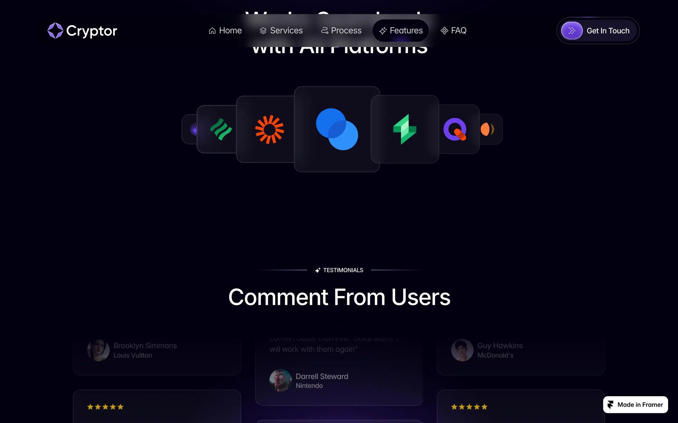 Cryptor template page preview 3